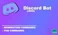 program you a discord bot with various functions