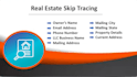 do real estate skip tracing