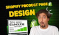 design shopify product page to get more sale