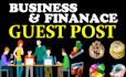 guest post on business and finance site with do follow link