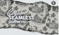 create custom hand drawn seamless pattern design