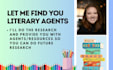 find literary agents for your fiction book