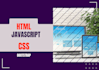 develop a website using html, css and javascript