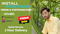 quickly install the themeforest theme, envato element kit and template