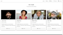 create responsive websites using HTML, CSS and javascript