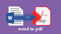 convert word , xls to pdf files