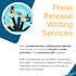 write press releases and do media publicity