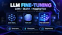 fine tune llms with lora, qlora and hugging face
