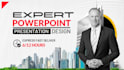 design a creative business powerpoint presentation or pitch deck, google slides