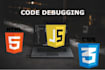 debugging your html and CSS code