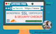 configure http to https, free SSL certificate and security on wordpress website