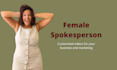 create a selfie style spokesperson video