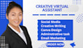 be executive virtual assistant creative virtual personal assistant social media