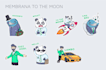 design telegram crypto animation stickers