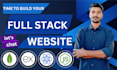 develop website, full stack, front end ,back end