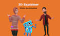 create stunning  3d explainer video