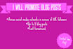 promote blog posts