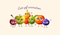 create cute gif animation loop