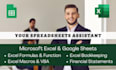 create excel advanced formula, formatting, vba, macro