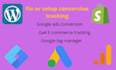 setup google ads conversion tracking, analytics4, ga4, ecommerce tracking,GTM