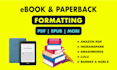 format and upload books to amazon kindle, ingramspark, lulu