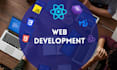 be your front end web developer with html, css, js, react
