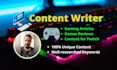 be your SEO writing expert on twitch in gaming content and articles