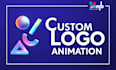 create custom 4k animated logo, intro outro animation