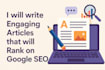 write engaging SEO technical articles that rank high