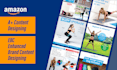 design amazon listing images and ebc for your product
