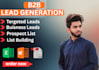do b2b lead generation and GEO targeted lead prospecting