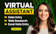 do accurate data entry, web research, copy paste and excel data entry jobs