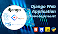 develop your web app using django python