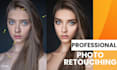 do professional portrait and skin retouching