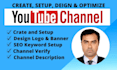 create and setup youtube channel
