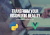 create your web application with flask, vue and mysql