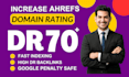 increase domain rating ahrefs dr with quality backlinks