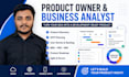 be your product owner and business analyst for saas mvp