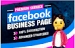 create and setup facebook business page