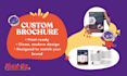 create a customized brochure for your business or band