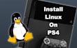 install linux on ps4