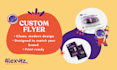 create a customized flyer