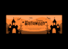 create halloween banner design