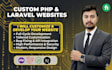 customize and development any php and laravel website