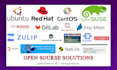 install and configure open source servers zabbix, zimbra, etc