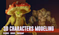 do creature or character 3d modeling