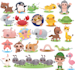 draw you cute animals clipart in vektor esp file