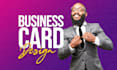create a professional business card design