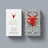 create an elegant luxury portrait business card