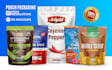 do food pouch label, stand up pouch, spice labels and food packaging design